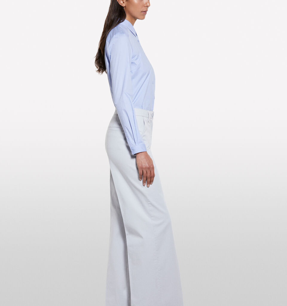 Light blue slim fit shirt - null - Light Blue | Sisley image number 2